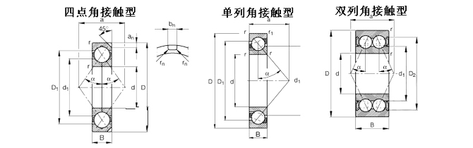 SKF-7210B/DT-角接触球轴承